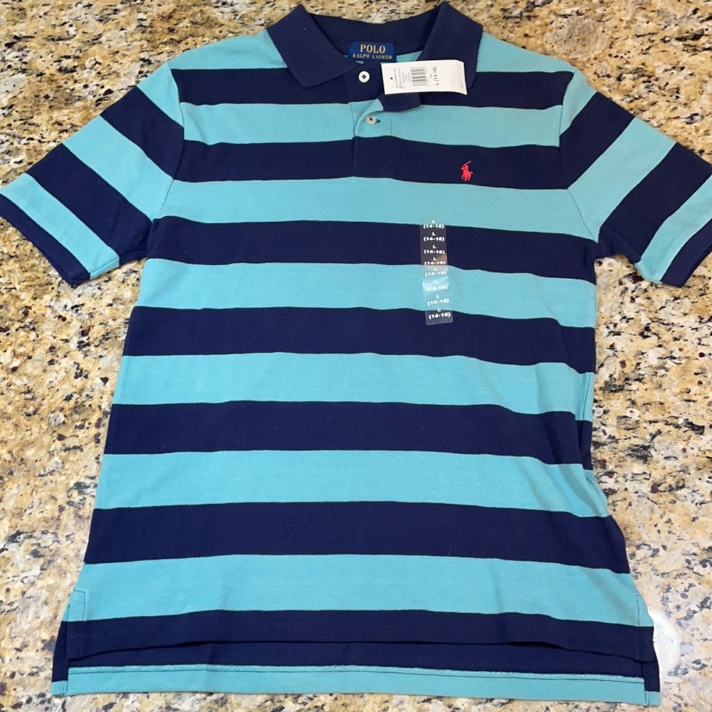 Boys L (14/16) RL Polo NWT
